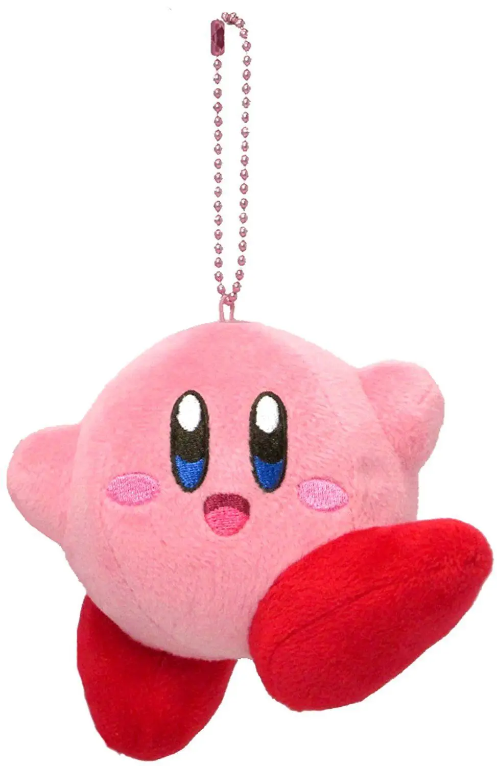 Плюшевая кукла Kirby 9 см брелок для ключей ховерсинг прыжок сон злый тип милая