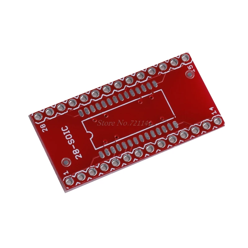 Плата адаптера чипа SOP28 SMD DIP 1 27 мм фотопластина 2 54 5 шт. прямая поставка|smd switch|plate