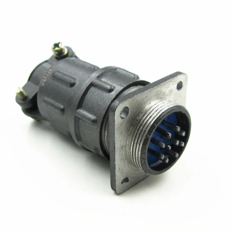 

X22K10P X22J10A Aviation Plug Socket Round Connector 10 Core