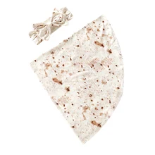 Новое мягкое одеяло для новорожденных детей, полотенце-накидка хлопчатобумажное одеяльце