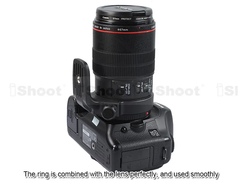 Металлическое кольцо для крепления штатива на объектив для Canon EF 100 мм f/2,8 L IS USM макрообъектив, может заменить кронштейн для крепления объектива Canon D(B