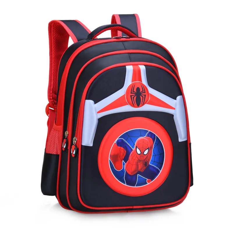 Детские рюкзаки с изображением Капитана Америки для мальчиков и девочек, школьный рюкзак с рисунком из мультфильма, Детские водонепроницаемые школьные рюкзаки PJL072