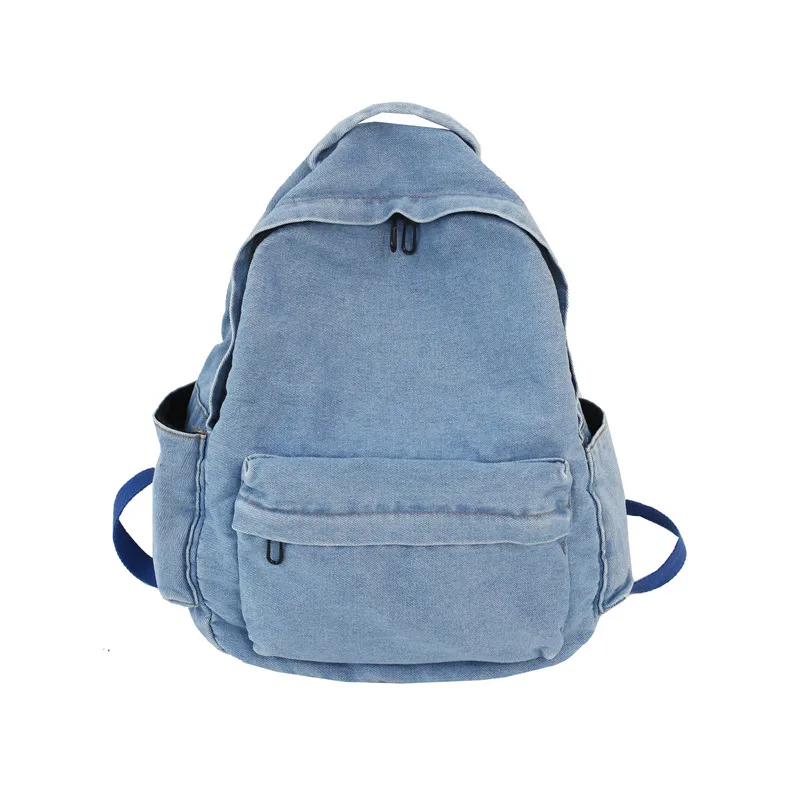 

vintage bag women bagpack college bag for man kinder rugzak jongens back to school bag ladies backpack folding jeans denim bags