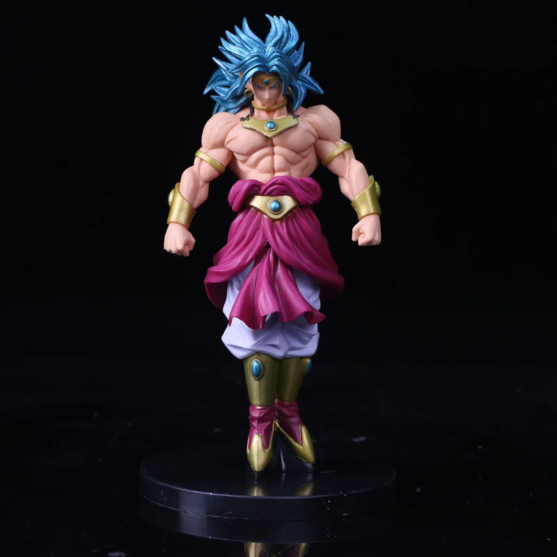 Dragon Ball Z Broli Broly Супер Saiyan стоящая версия ПВХ фигурка DBZ Goku Fighting Коллекционная модель 22 см - Цвет: Opp Bag