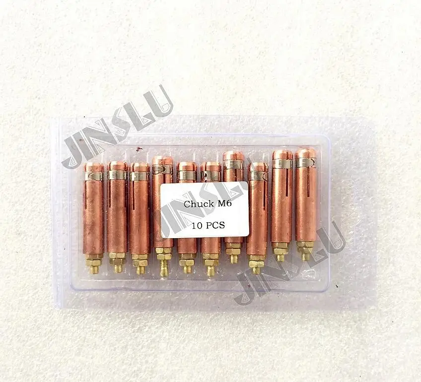 

Free shipping chuck M6 collect LZH01-23 for CD type stud welding gun 10 PCS