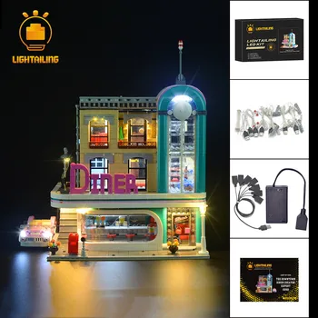 

LIGHTAILING LED Light Kit For Creator Expert 10260 Downtown Diner Building Block Lighting Set Compatible With 15037
