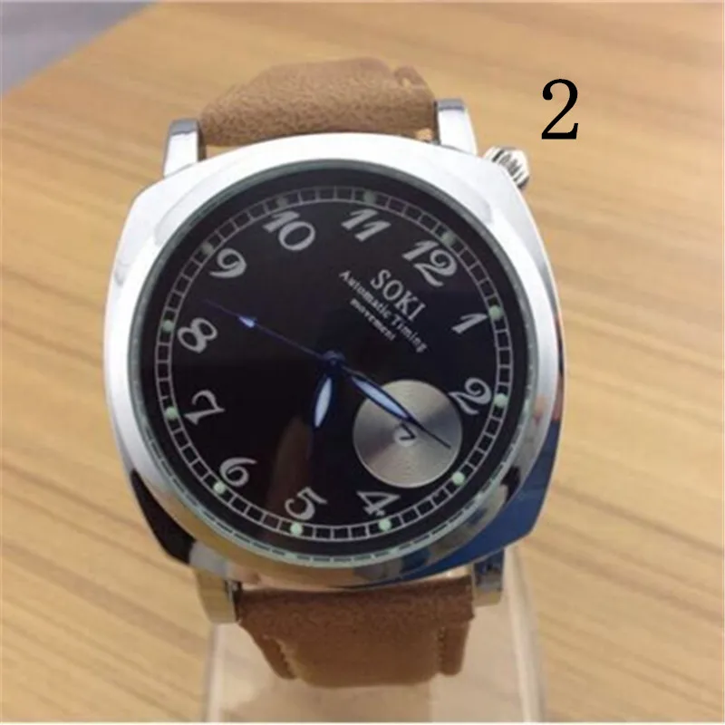 

wu's New watch belt trend Korean fashion multi-function quartz watch sports men's watch