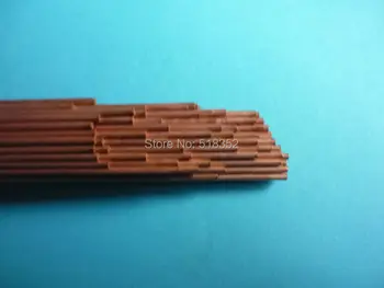 

1.6mmx400mm Ziyang Copper Electrode Tube for EDM Drilling Machines Single Hole