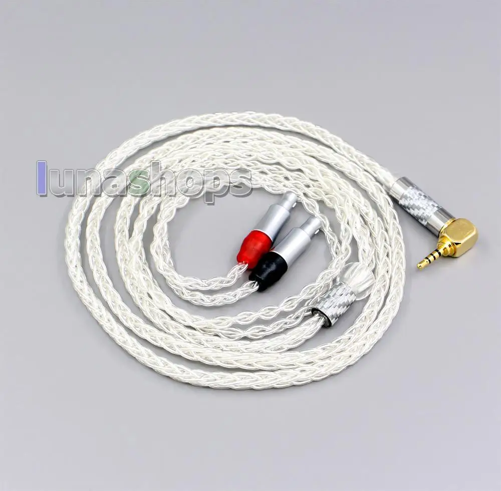 LN006428 99 Pure Silver Headphone Cable For Sennheiser HD800 HD800s HD820s HD820 Enigma Acoustics Dharma D1000