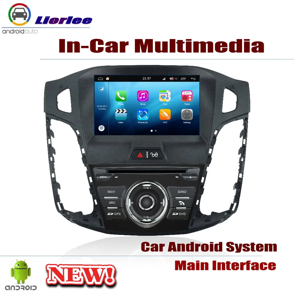 Cheap Car Radio DVD Player GPS Navigation For Ford Focus 2012~2014 Android HD Displayer System Audio Video Stereo In Dash Head Unit 1