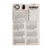 Clear Stamps  Perpetual calendar Scrapbook Card album paper craft handmade silicon rubber roller transparent stamps ► Photo 2/2