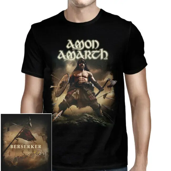 

Amon Amarth Beserker Album Shirt S M L XL Official Metal T-Shirt Tshirt