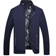 2016 Men s Clothing Brand Spring Autumn Good Quality Solid Collar Business man jacket casual coat