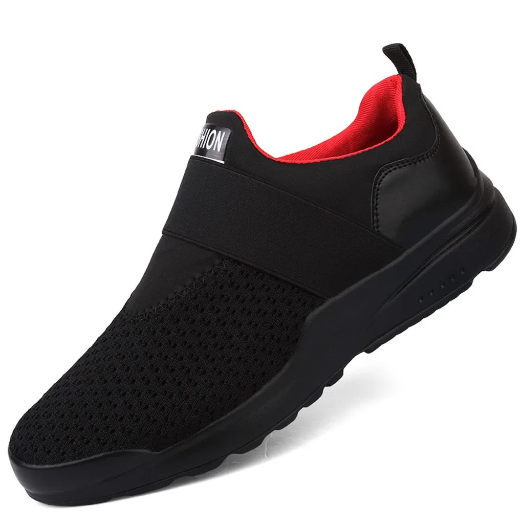 

Klv Running Shoes Men 2019 Fashion Sneakers Letter Solid Elastic Flat Ankle Round Toe Men 39 S Shoes High Quality Sneakers Men