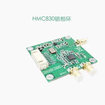 

New HMC830 wideband phase-locked loop frequency source module 25M-3G RF signal source low noise LDO
