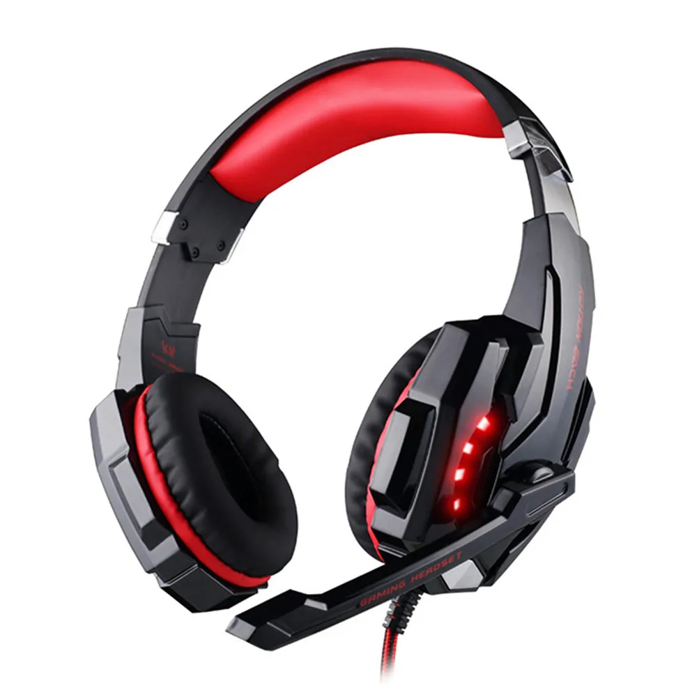 KOTION EACH G9000 USB Led Gaming Headphones with Microphone 7.1 Surround Sound Auriculares Game Headset LED Light for PC Gamer (7)