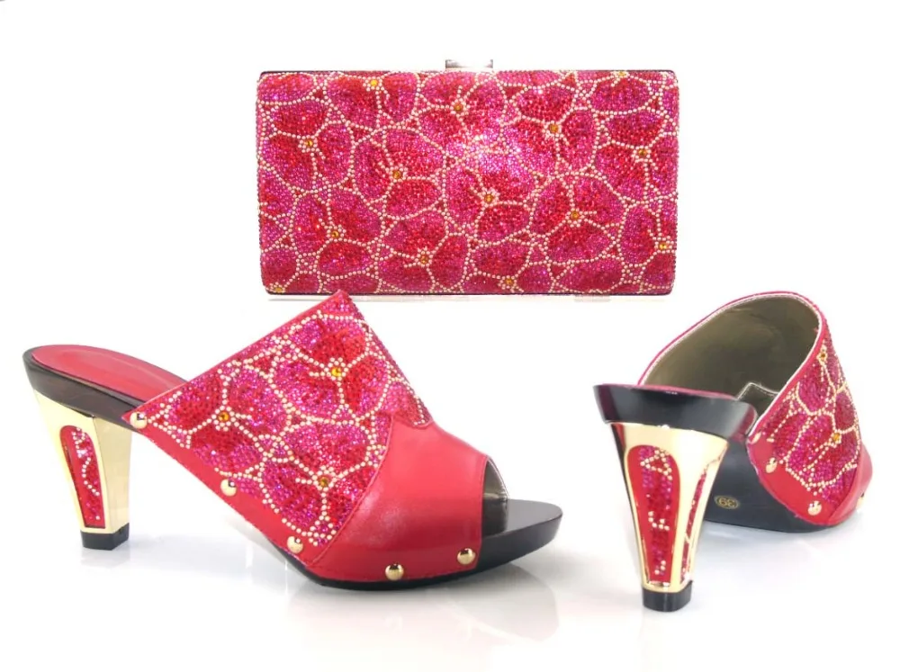 SWL52 2! Shoe and Bag To Match Italian High Quality Matching Italian Shoe and Bag Set Decorated