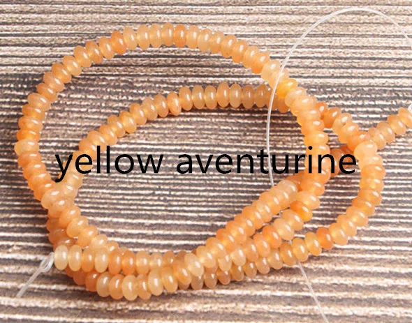 Lan Li 2x4 мм, модные разноцветные натуральные камни, свободные бусины, подходят для DIY мужчин и wo мужчин, браслет, ожерелье, ювелирные изделия, аксессуары - Цвет: huang yu
