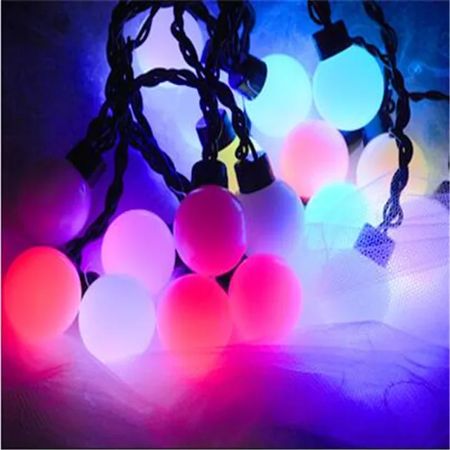 5m Globe Colorful Led String Lights Outdoor Creative 5m Globe Colorful Led String Lights Outdoor Creative Indoor Decorations Festival Tree Garden Fairy H 17