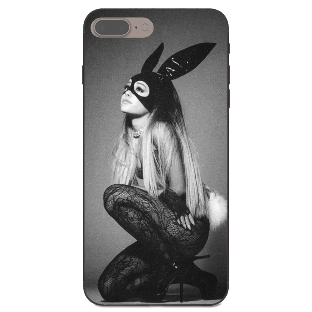 Мягкий принт для телефона Ag Ariana Grande Chat Samsung Galaxy Note 4 8 9 G313 S3 S4 S5 S6 S7 S8 S9 S10 Edge Plus Lite