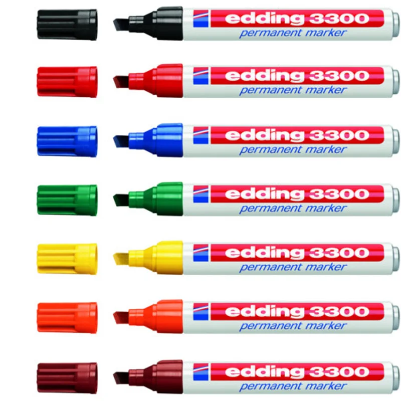 Germany Edding 3300 Persistent Marker 1 5MM Non erasable Metal Pen