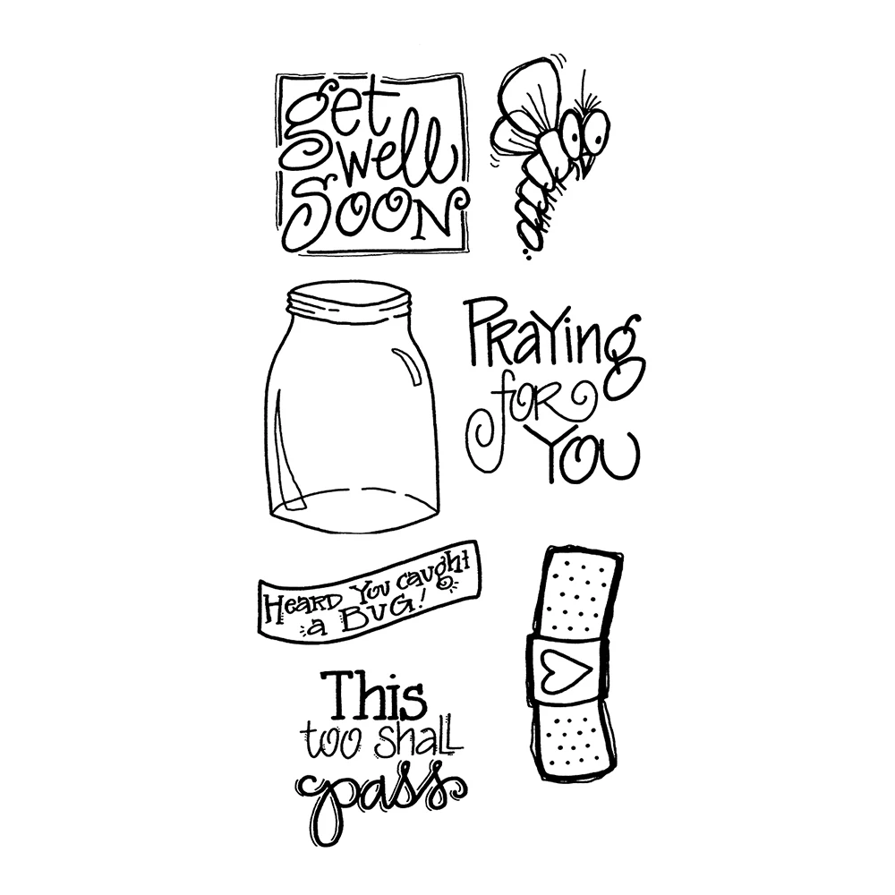 

Mosquito Transparent Clear Silicone Stamp/Seal for DIY scrapbooking/photo album Decorative clear stamp