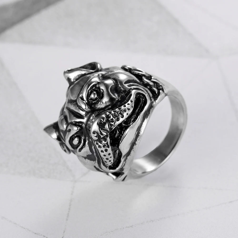 Details about / 316L Stainless Steel ring Punk animal Ring eagle biker ring Fashion Jewelry