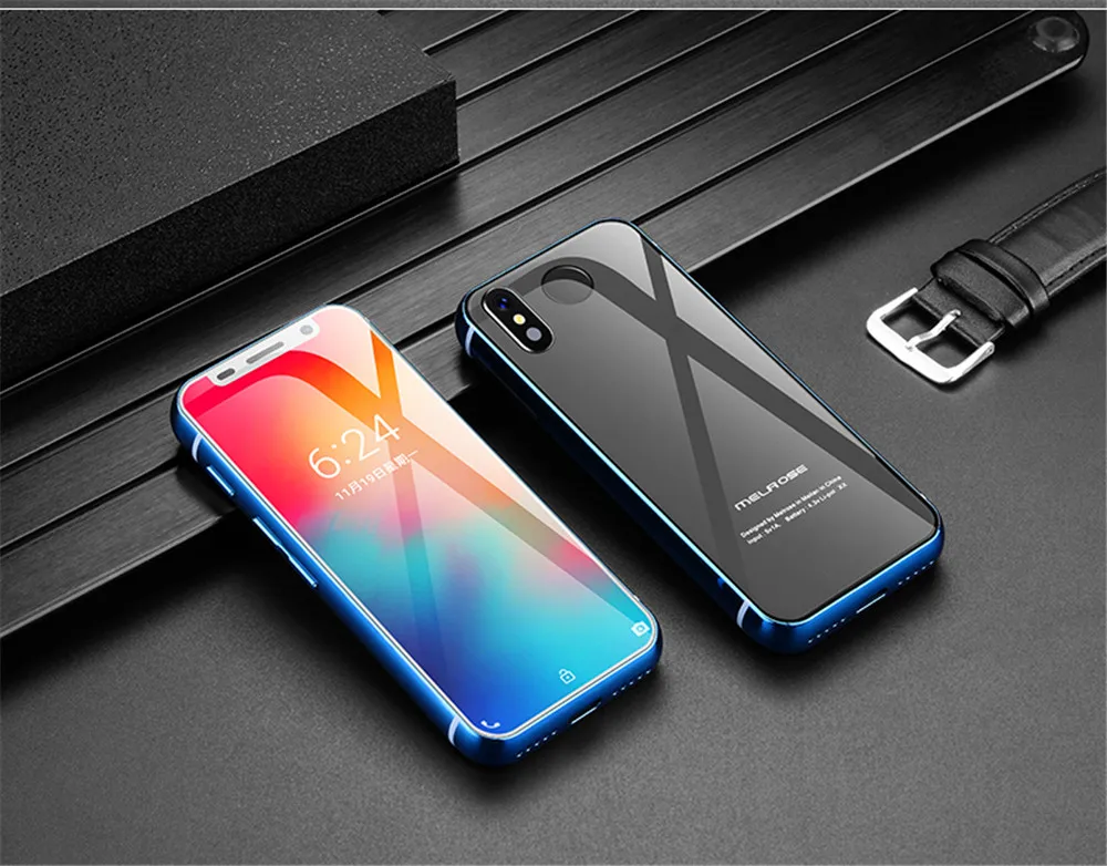 Смартфон Melrose 2019 4G LTE, 3,4 дюймов, супер мини телефон, 1 ГБ, 8 ГБ, Android 8,1, отпечаток пальца, ID, wifi, точка доступа, мобильный телефон