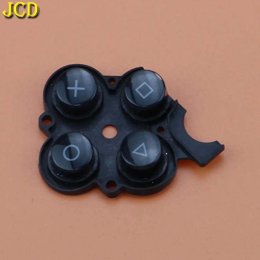 

JCD 1PCS Right Rubber Button Switch Plastic Conductive Pad for Sony PSP 3000 PSP3000 Game Console Machine Multi-Function Button