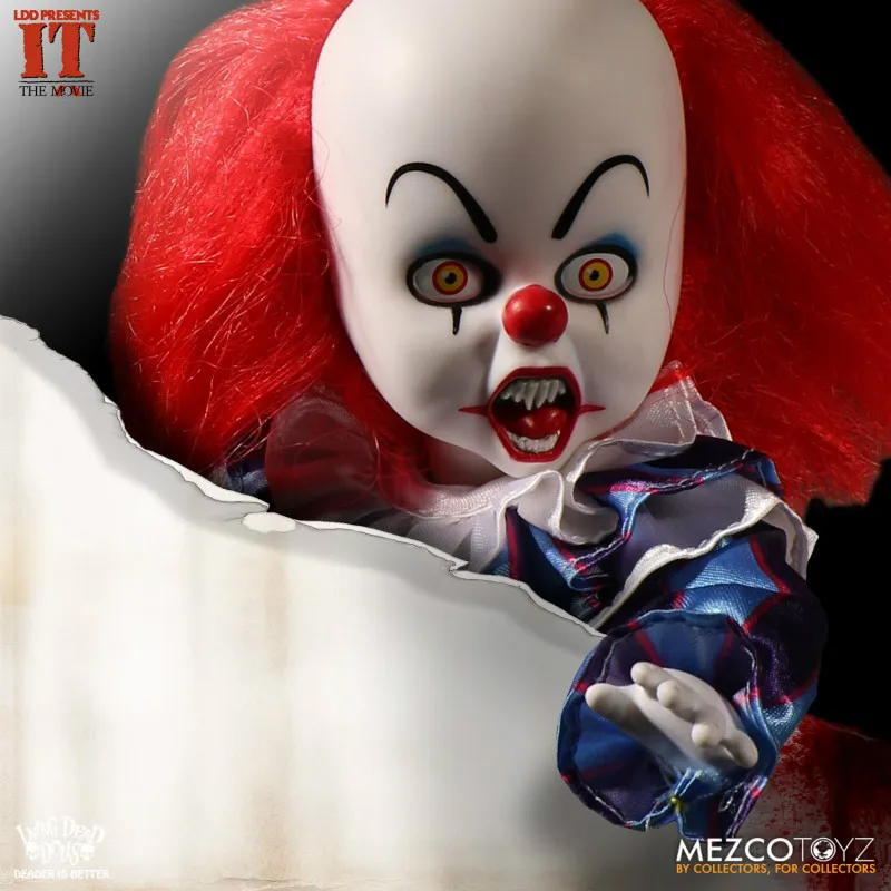 

Estartek Mezco 99120 10inch Living Dead Doll Joker Clown The Resurrection Collection Action Figure for Halloween Holiday Gift