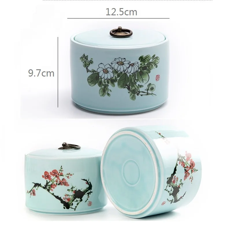 Коробка для чая керамическая коробка хранения продуктов контейнер небольшие