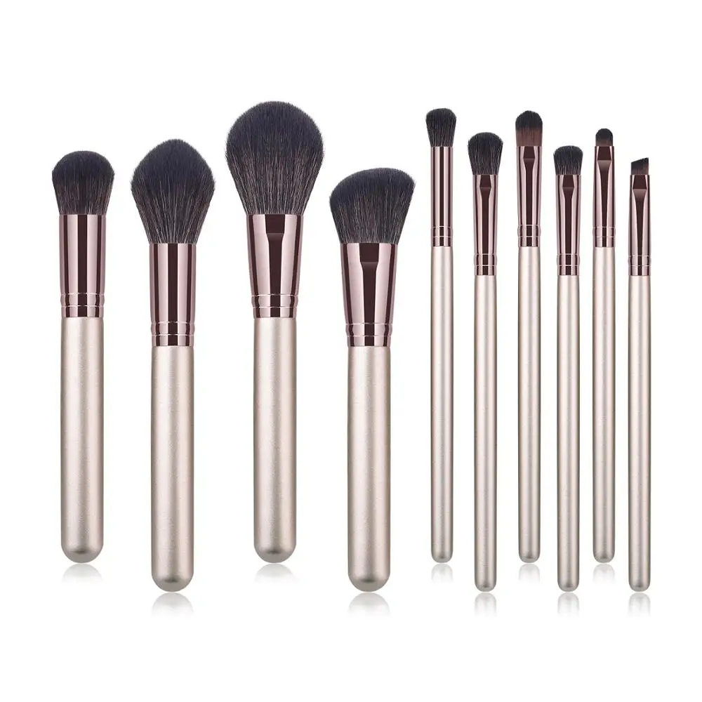 

10pcs High-end Makeup Brushes Set Powder Foundation Blush Blending Conclear Face Lip Eye Shadow Fancy Professional Cosmetic Tool