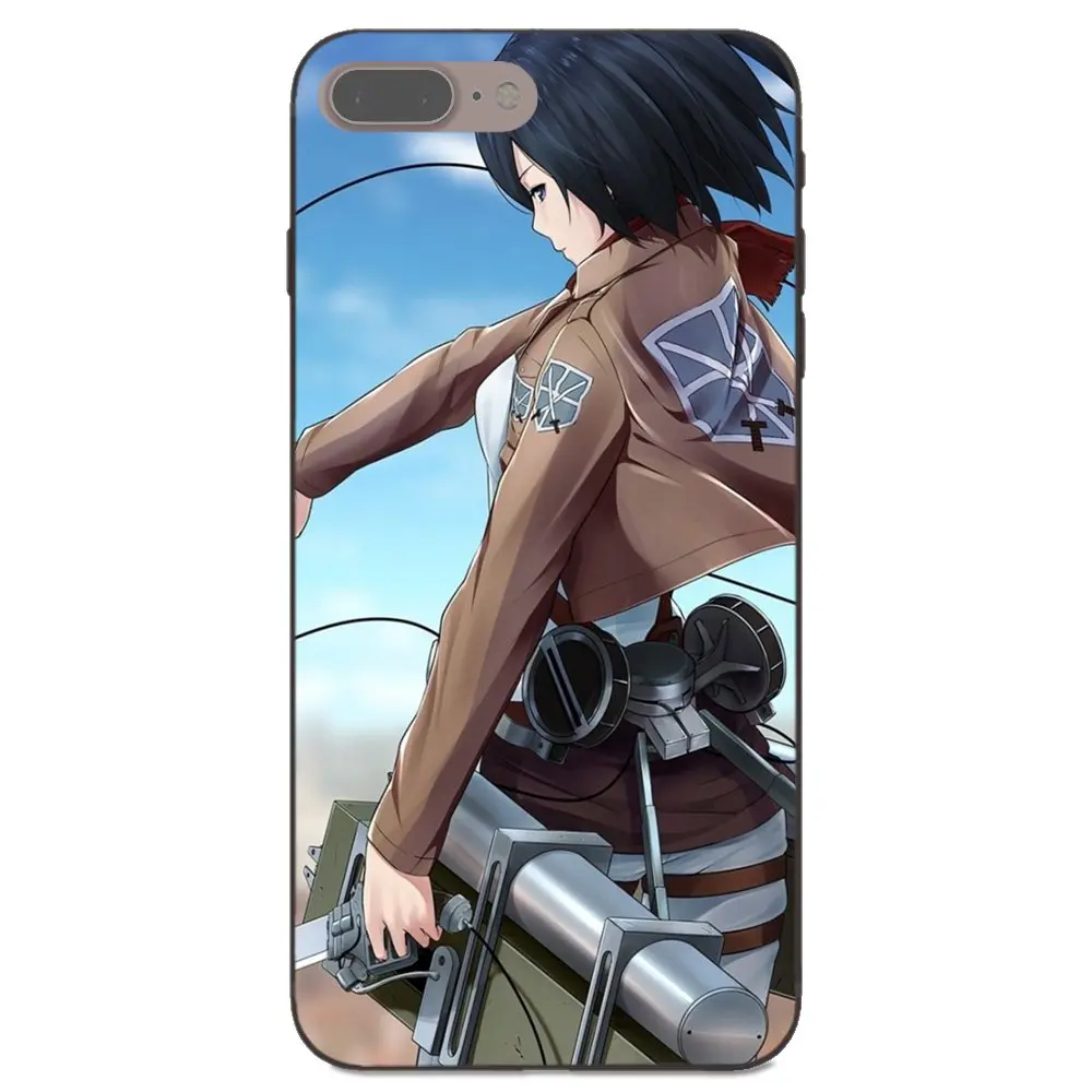 Аниме атака на Титанов Eren Levi Mikasa для Huawei Honor 5A 6A 6C 7A 7C 7X 8A 8C 8X 9 10 P8 P9 P10 P20 P30 Mini Lite