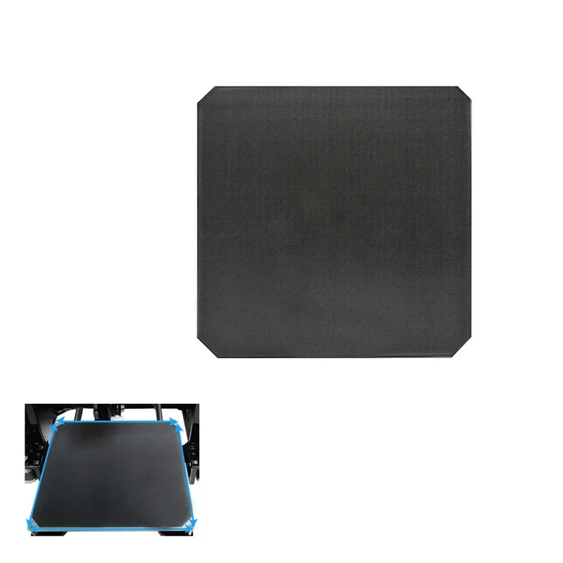 Набор стеклянных пластин с подогревом для Anycubic ultracase Platform MK3, набор подогреваемых кроватей для 3D-принтера, платформа с подогревом 220x220x5,5 мм