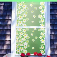 Сиреневый цветок жаростойкая раздвижная дверь статичный клеящийся для личного пространства витражное окно 70 см x 200 см