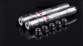 

AAA High Power Military Green Laser Pointer 50000m 500w 532nm LAZER Flashlight Light Burning Match Burn Cigarettes+5 Cap Hunting