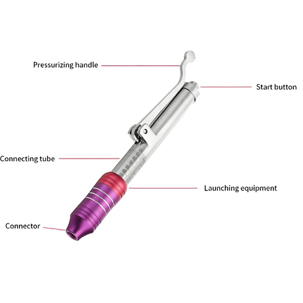 Портативный неинвазивный небулайзер для инъекций гилауроновой кислоты, ручка без игл, не раздражающее удаление морщин, инструменты для омоложения кожи