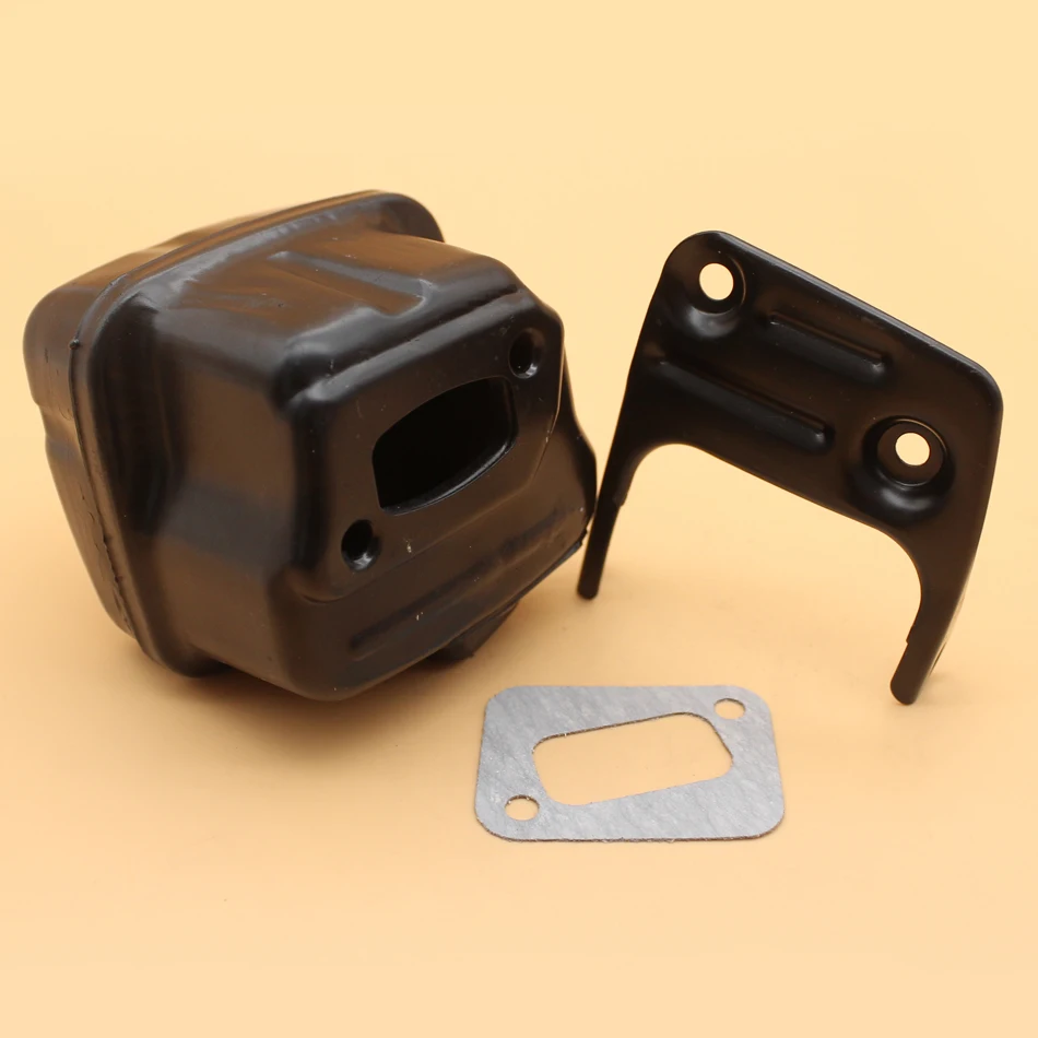 Exhaust Muffler Bracket Gasket Set For HUSQVARNA 340 345 346 XP 350 351 353 Chainsaw Engine