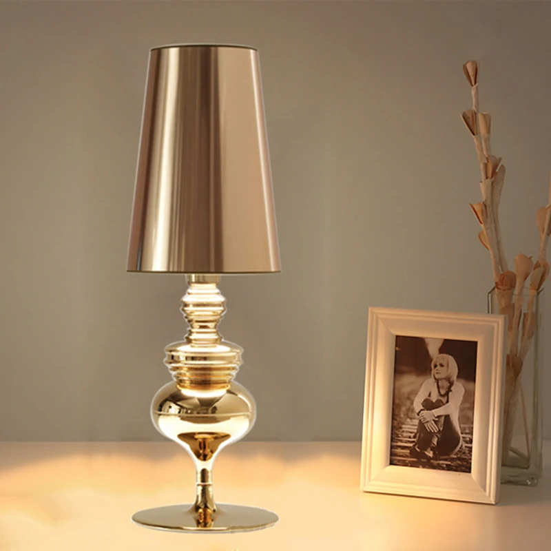 Modern Fashion Decoraction Table Lamp E27 110V220V Spanish Defender Table Lamps For Bedroom Living Room Lighting (4)