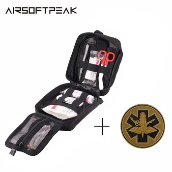 

Tactical Molle Medical Pouch Nylon First Aid Bag EMT Emergency EDC Rip-Away Portable Outdoor Travel Camping Kit Survive Bag Pack