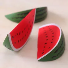 5 шт./упак. из мягкой PU искусственной кожи реалистичные арбуз