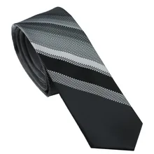 LAMMULIN Новинка мужские галстуки черные серые пятна, точки с черным вертикальным полосатым галстуком узкий галстук свадебный корбата 6 см