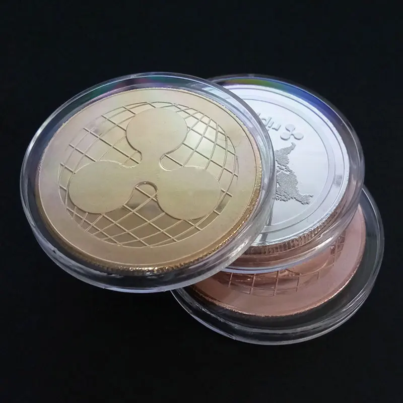 Ripple Coin XRP CRYPTO памятные круглые коллекторы художественная коллекция не монеты