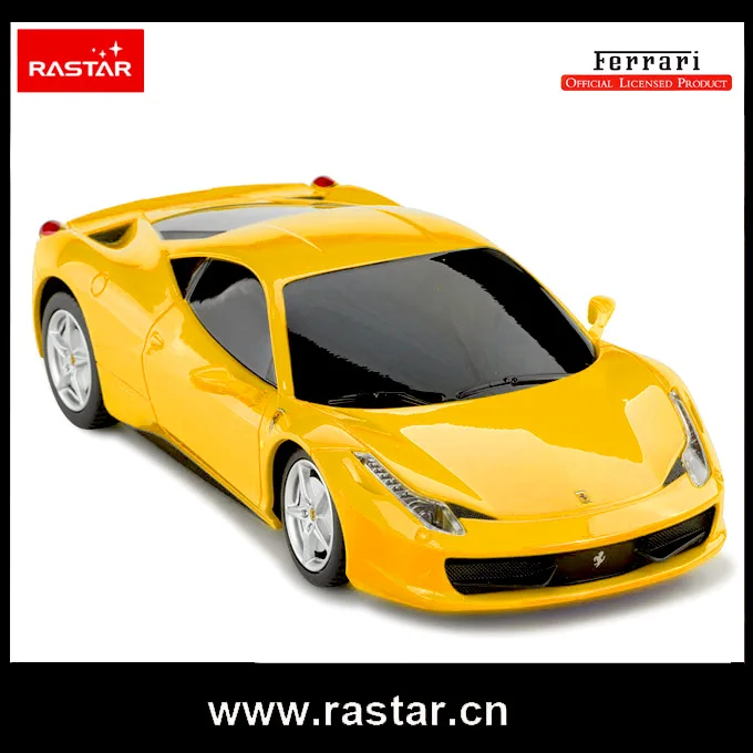 Rastar лицензированный 1:24 Ferrari 458 Italia беспроводной пульт дистанционного управления гоночный автомобиль игрушки 46600 Рождественский подарок