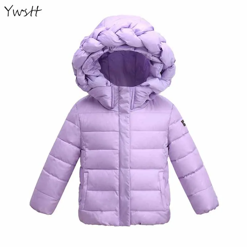

Ywstt Wnter New Children Down Jacket 2017 Girls Candy Color Warm Coat
