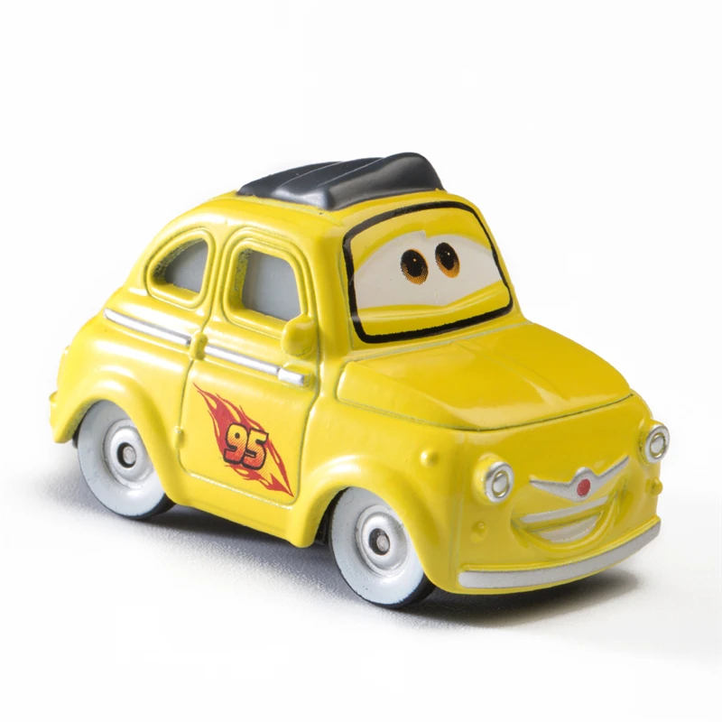 Disney Pixar Cars 2 3 Role Luigi Lightning McQueen Круз Джексон шторм матер 1:55 литой под давлением металлический сплав модель автомобиля игрушка детский подарок