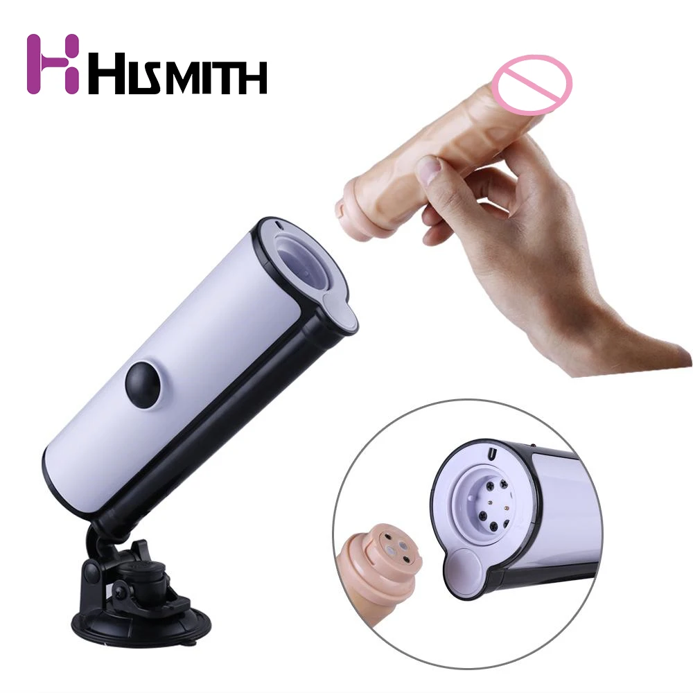 Mini Portable Sex Machine Remote Control Sex Toys for Couples Automatic Love Machine Sexual Intercourse Robot Realistic Dildo