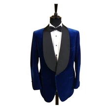 Мужская 1 шт 1 кнопка шаль воротник Slim Fit Королевский синий одежда куртка для свадьбы или на заказ с новым стилистом мужские костюмы