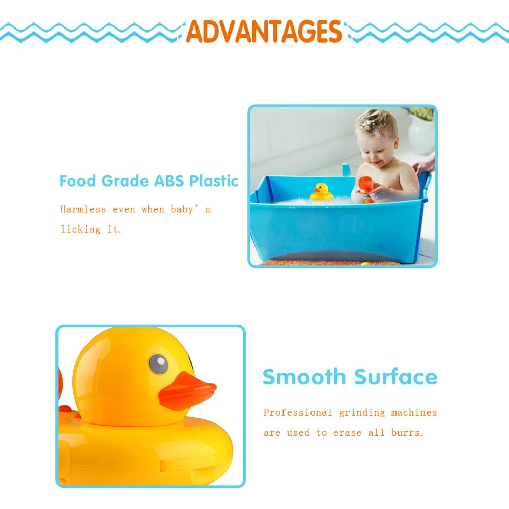 

Kids Cute Funny Big Spray Duck Water Bath Beach Party Swimming Pool Toy Gift Kids Toddler Children's products good-looking toys