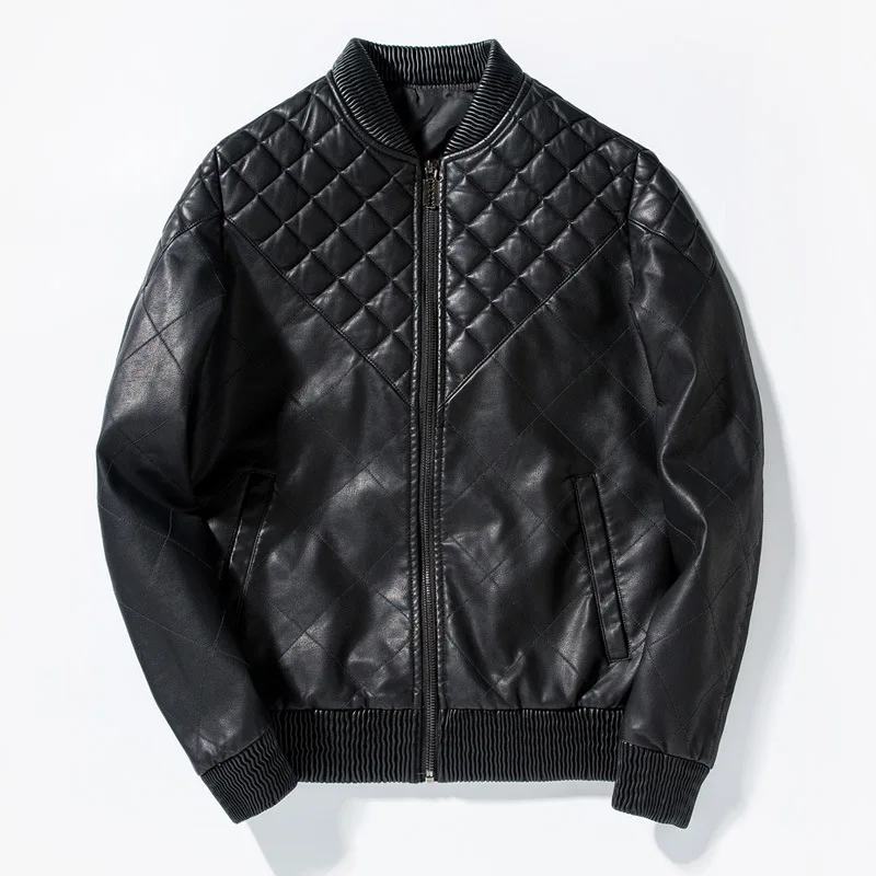 MSAISS/Весенняя кожаная мужская Куртка Jaqueta De Couro Masculina мужские кожаные куртки из